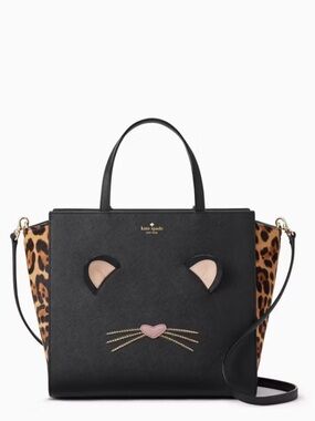 Kate Spade Run Wild Leopard Hayden Satchel